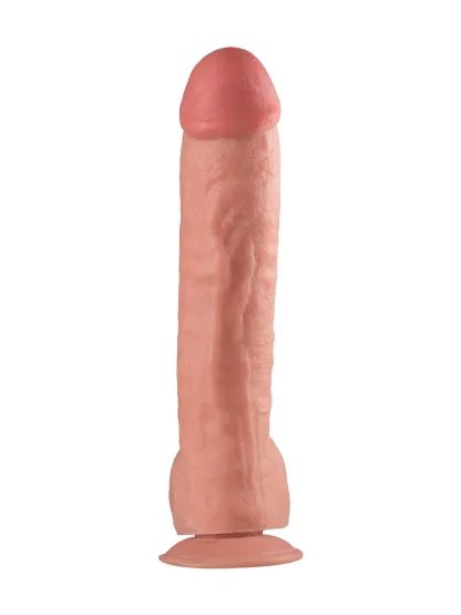 Lucas 12.2" x 2.4" Huge Dildo Soft Skin Dick