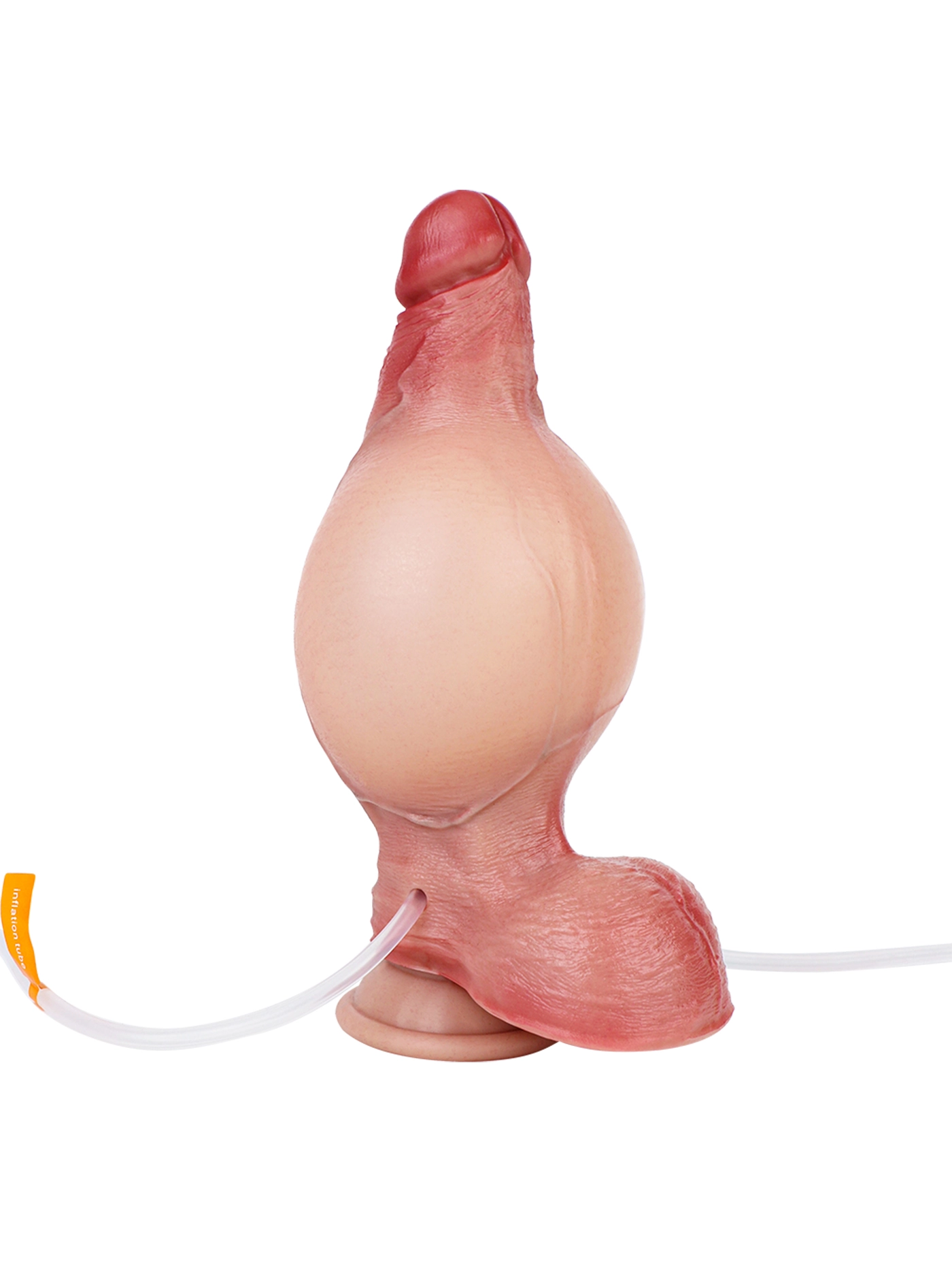 James 7.28″ x 1.69″ Realistic Soft Inflatable Ejaculating Dildo