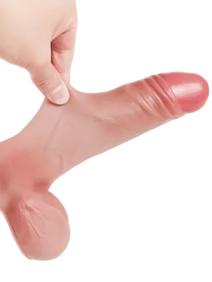 Cassian 9.45" x 2.17" Most Realistic Sliding Skin Dildo With Moving Balls