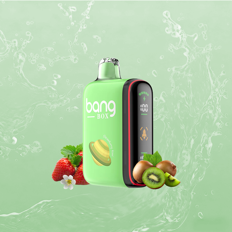 BANG BOX 9000-18000 Puffs Disposable Vape - Strawberry kiwi