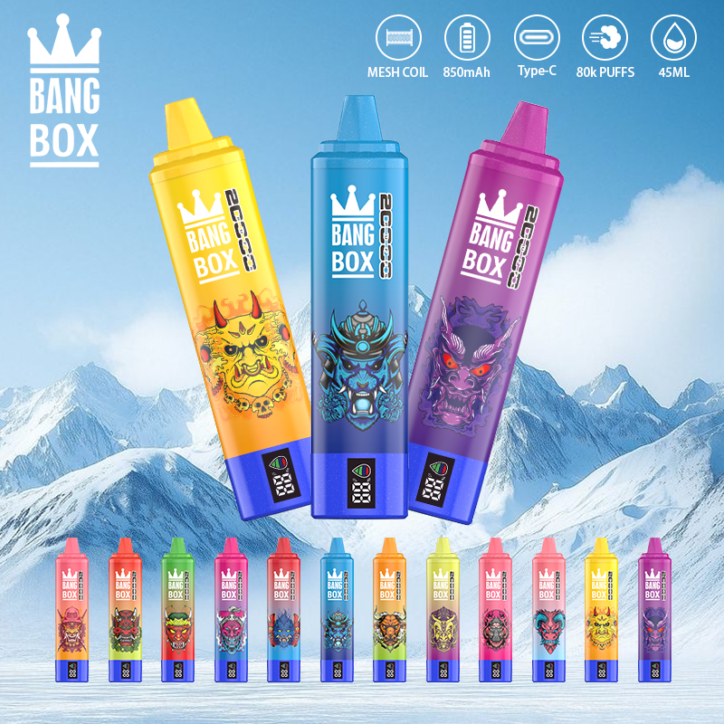 BANG BOX 20000 Puffs Double Flavor Disposable Vape - Mr. Blue