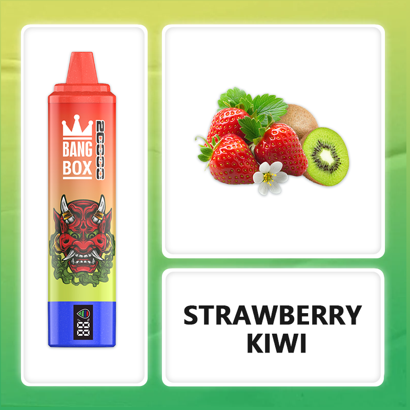 BANG BOX 20000 Puffs Double Flavor Disposable Vape - Strawberry Kiwi