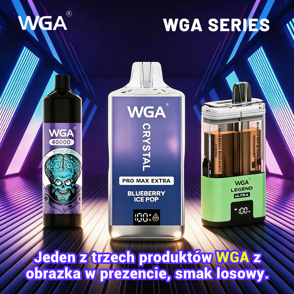 Przy zamówieniu minimum 4 sztuk otrzymasz jeden darmowy losowy produkt z serii WGA.