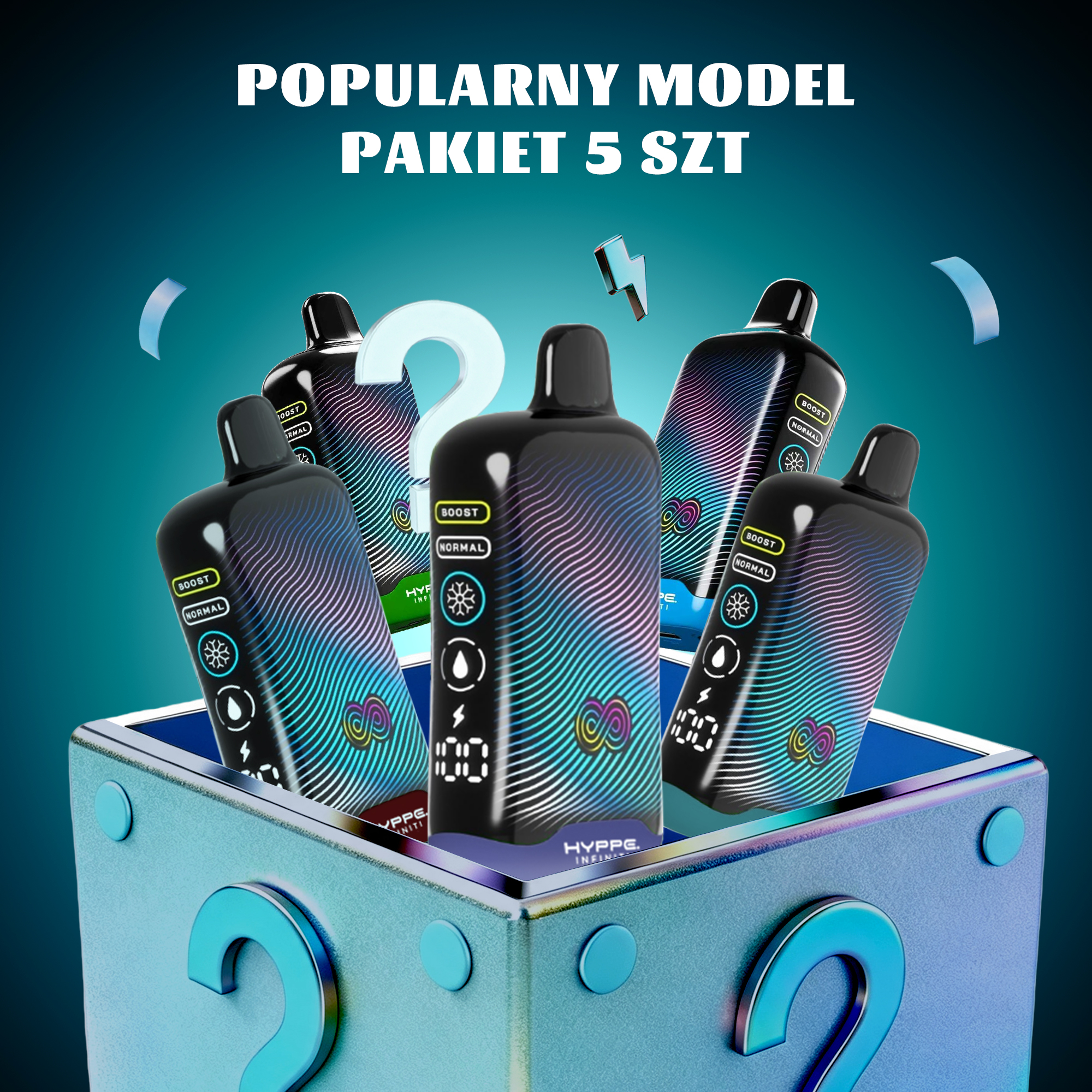 💎5x niespodzianka - BANG BOX 80000 Puffs 3 in1 Flavor Disposable Vape