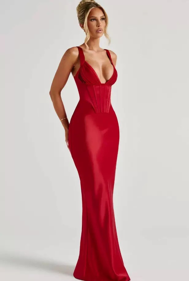 Auresis Maxi Dress - Navy