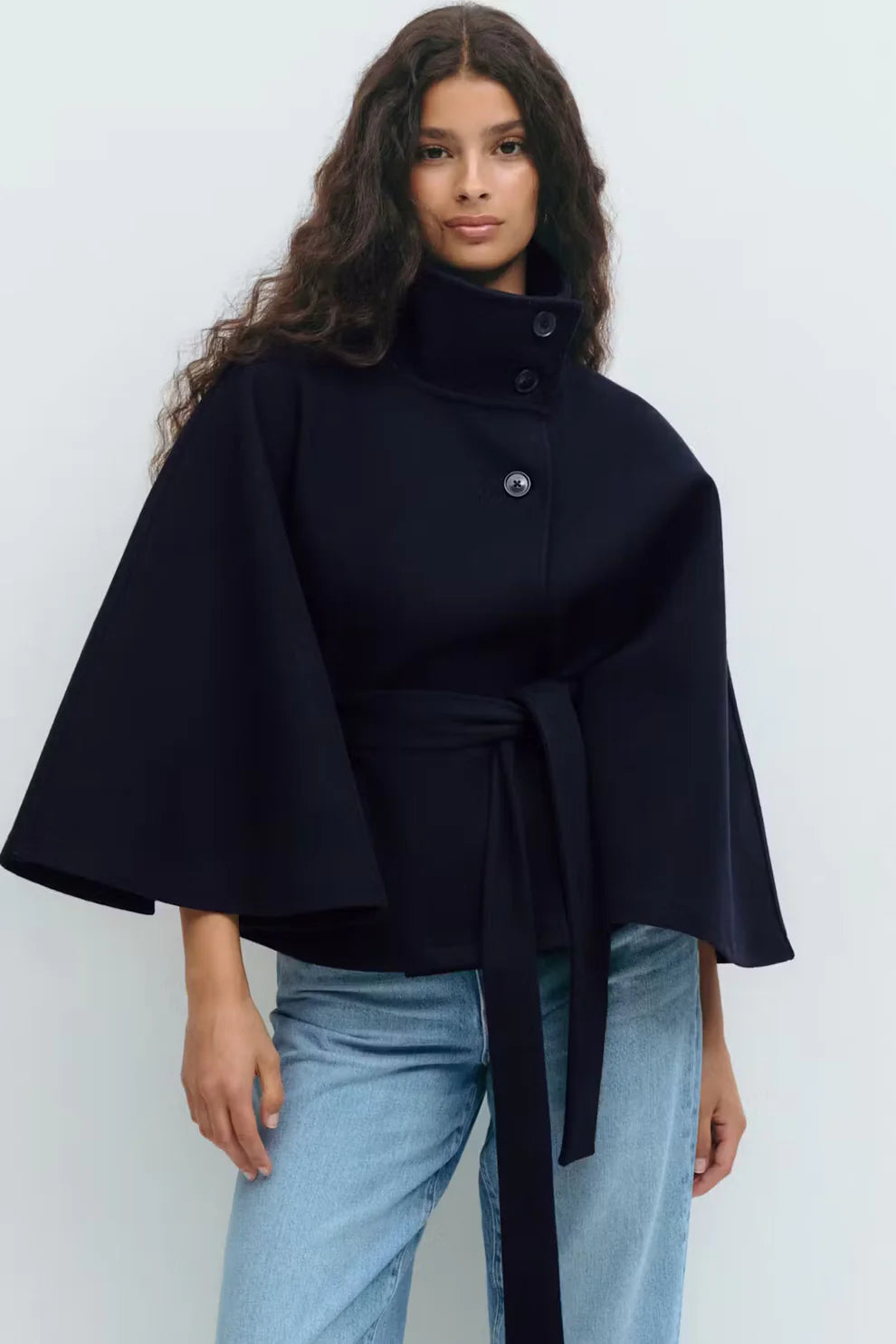 Sculptiss™ Belt Cape Jacket