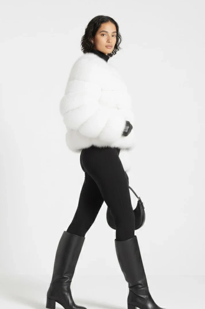 timelessyou Stylish Faux Fur Outerwear