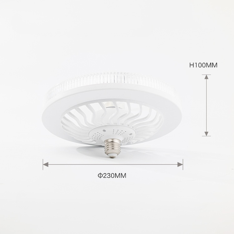 Kryształowy sufitowy wentylator z lampą