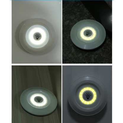 Szafka nocna z lampką dotykową na pilota