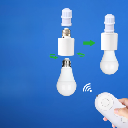 Zestaw bezprzewodowych lamp z pilotem