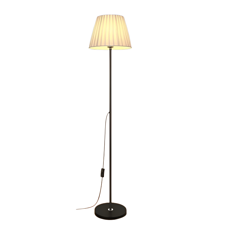 Lampa stojąca do salonu przy sofie