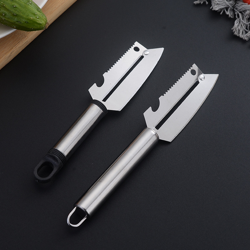 Edelstahl-Küchenschäler