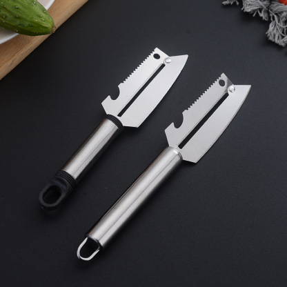 Edelstahl-Küchenschäler