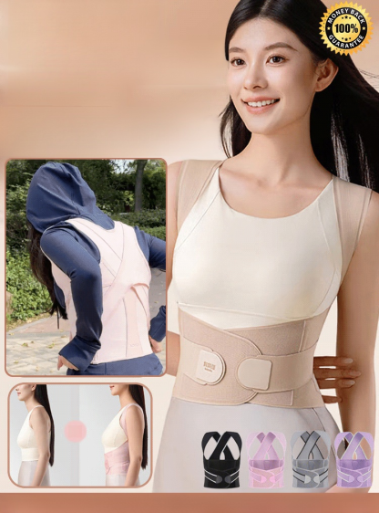 Nahtloser Korrekturgurt, der direkt auf der Haut getragen werden kann👉️Keine zusätzliche Zeit erforderlich – Ihre Haltung verbessert sich ganz nebenbei✨️ Ergonomisch gestaltet😃passt es sich perfekt Ihren Körperkonturen an⭐️
