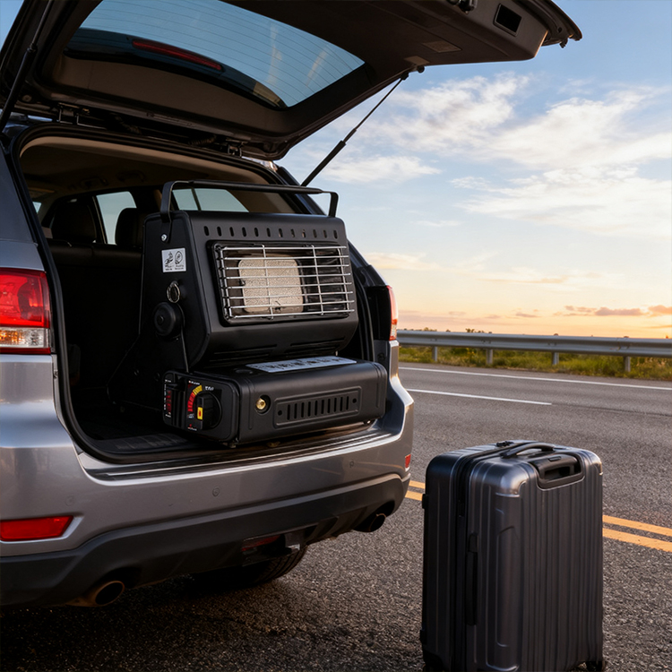 Chauffage à double usage intérieur et extérieur