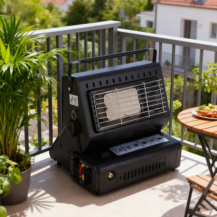 Chauffage à double usage intérieur et extérieur