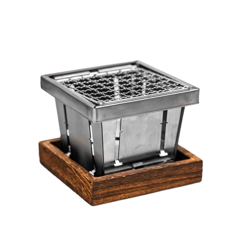 Mini barbecue pliable et portable