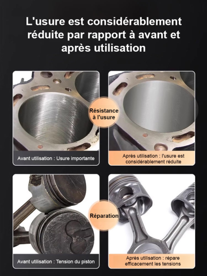 Agent de protection anti-usure pour moteur✨️Protégez Votre Moteur comme un Pro – Résultats Visibles Dès les Premiers Kilomètres🚗