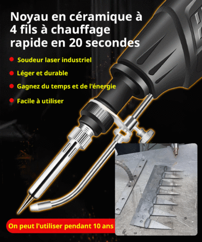 Outil de soudage laser industriel à chauffage interne