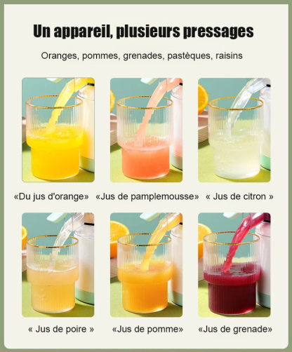 Juicer électrique domestique automatique