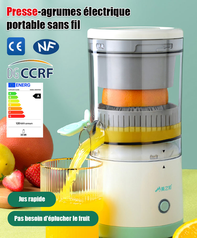 Juicer électrique domestique automatique