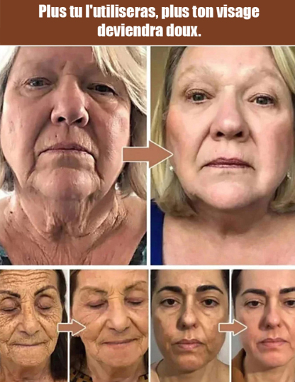 Sérum Réjuvénant : Crème Raffermissante au Collagène✨️1 Application = 10 Masques Classiques