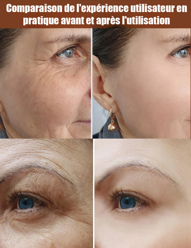 Sérum Réjuvénant : Crème Raffermissante au Collagène✨️1 Application = 10 Masques Classiques