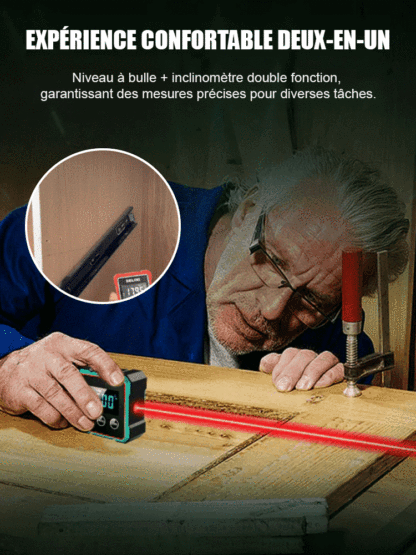 Niveau numérique à angle de mesure avec aimant puissant