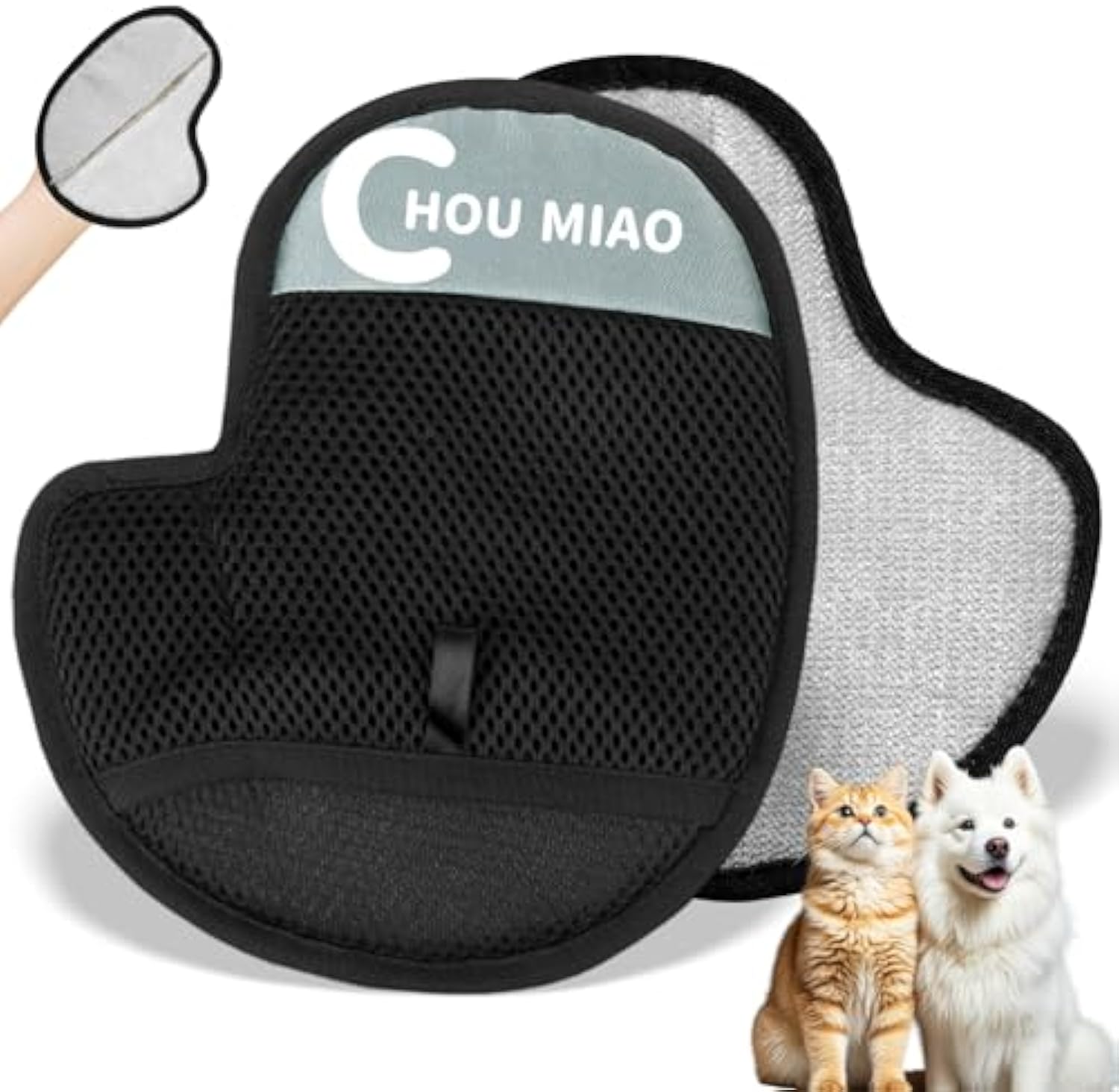 2 Pcs Pet Hair Removal Glove