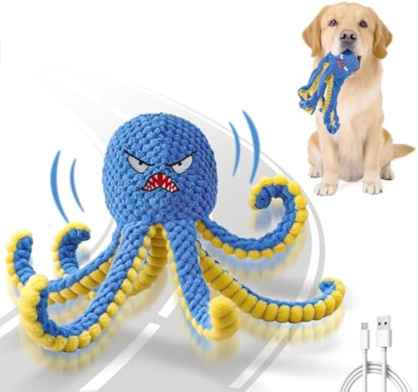Interactive Dog Toys Octopus
