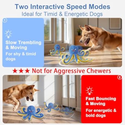 Interactive Dog Toys Octopus