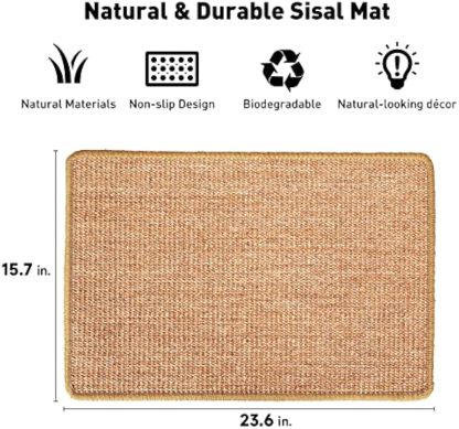 Cat Scratcher Mat 23.6 X 15.7 Inch