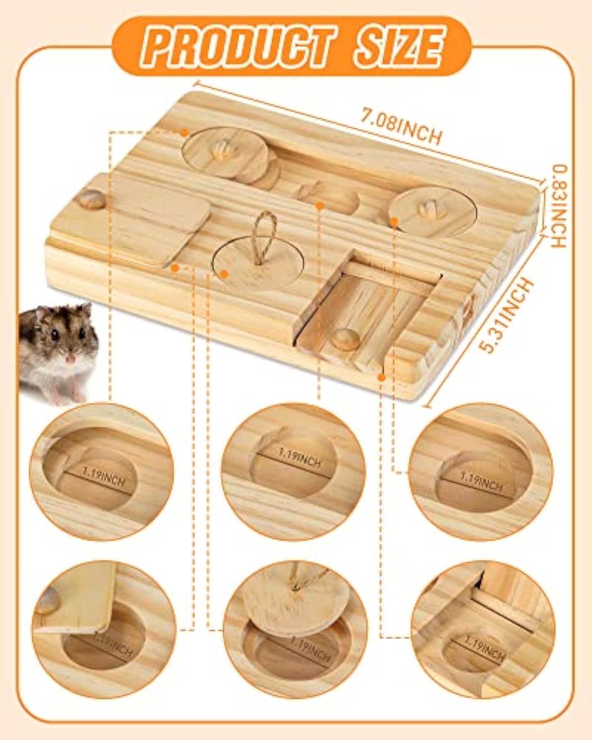Guinea Pig Foraging Toys