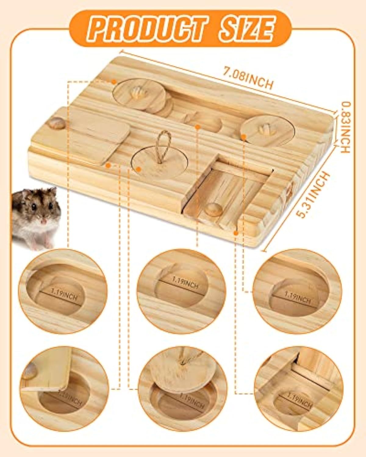 Guinea Pig Foraging Toys