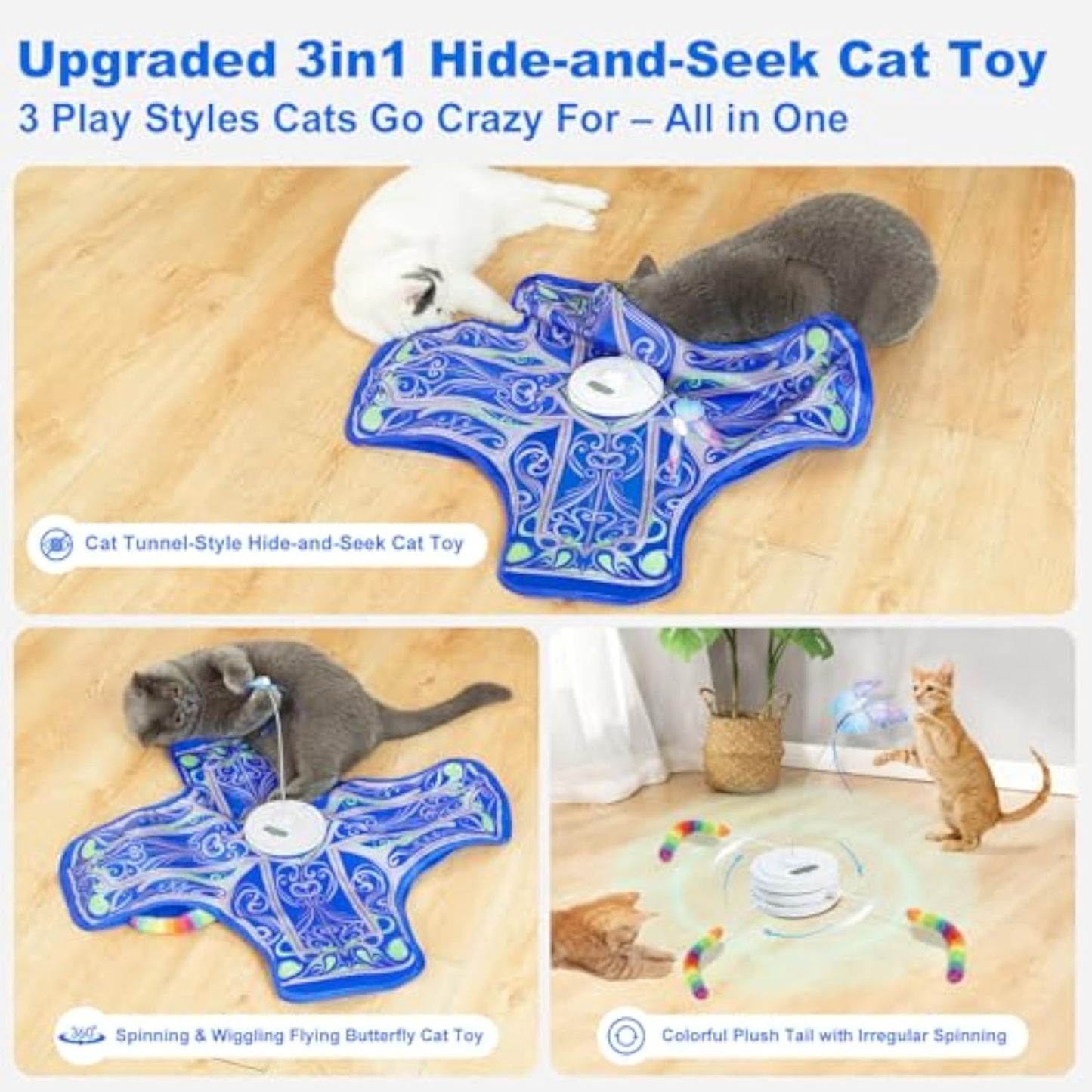 Interactive Cat Toys for Indoor Cats