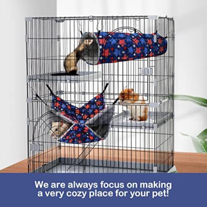 Ferret Rat Hammock Set Guinea Pig Hideout Bed