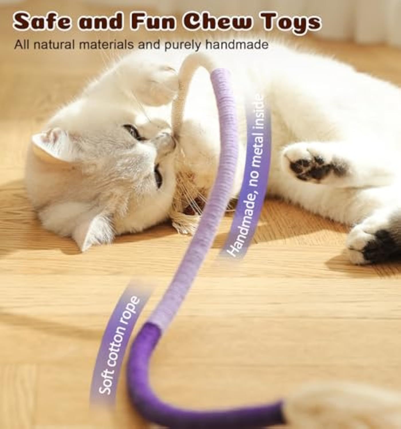 Cat Chew Ropes 4Pcs