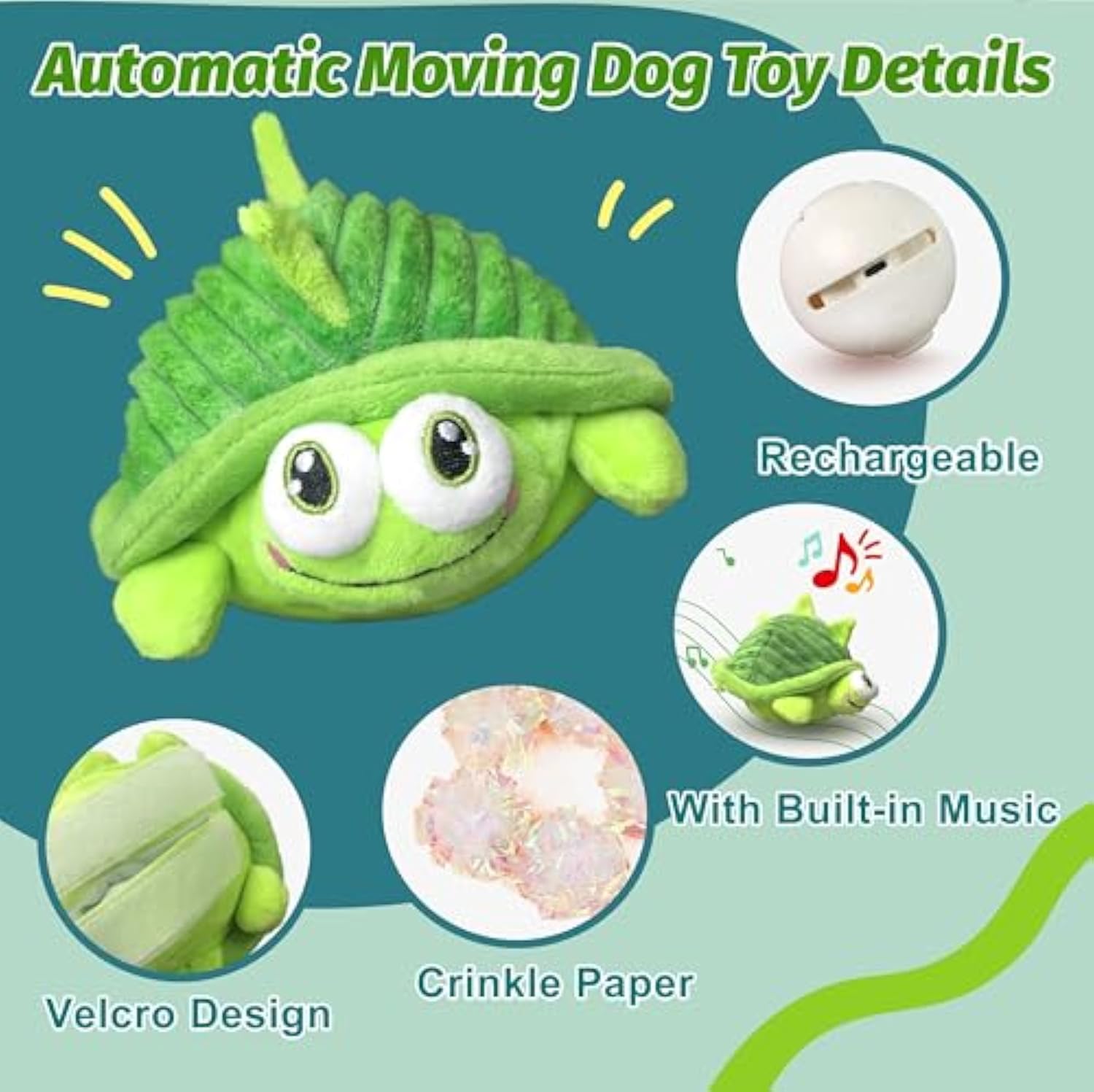 Interactive Moving Dog Toys