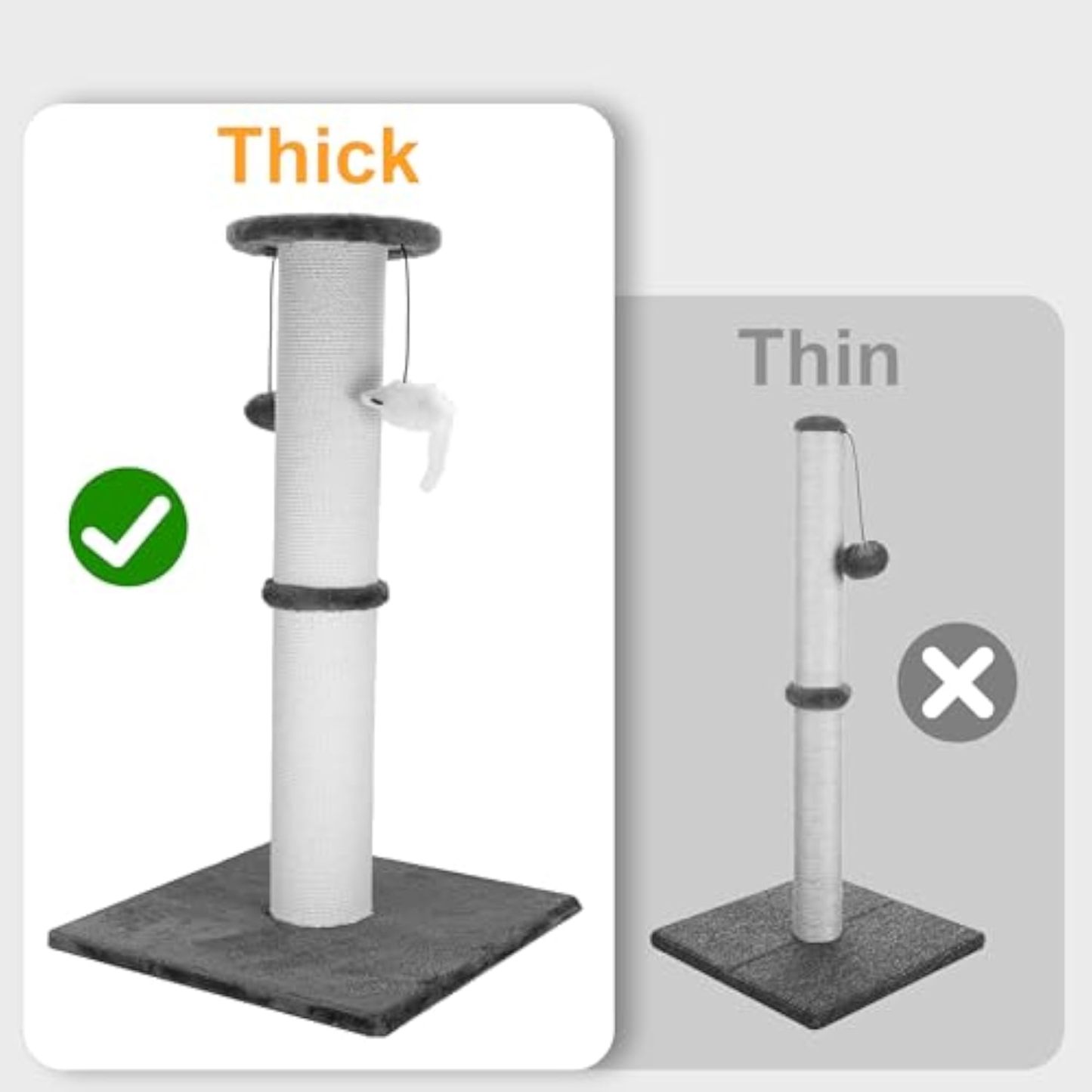 Cat Scratching Post 34 Inches 