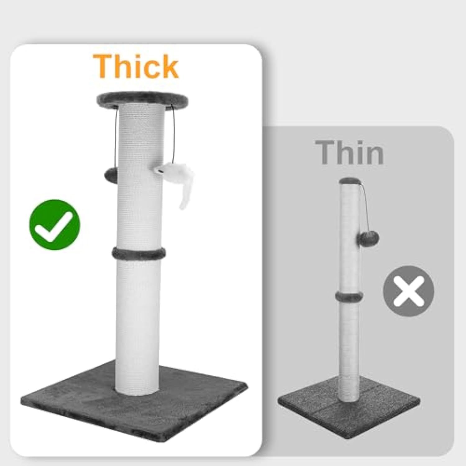 Cat Scratching Post 34 Inches 