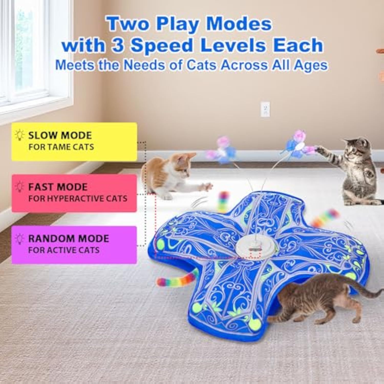 Interactive Cat Toys for Indoor Cats