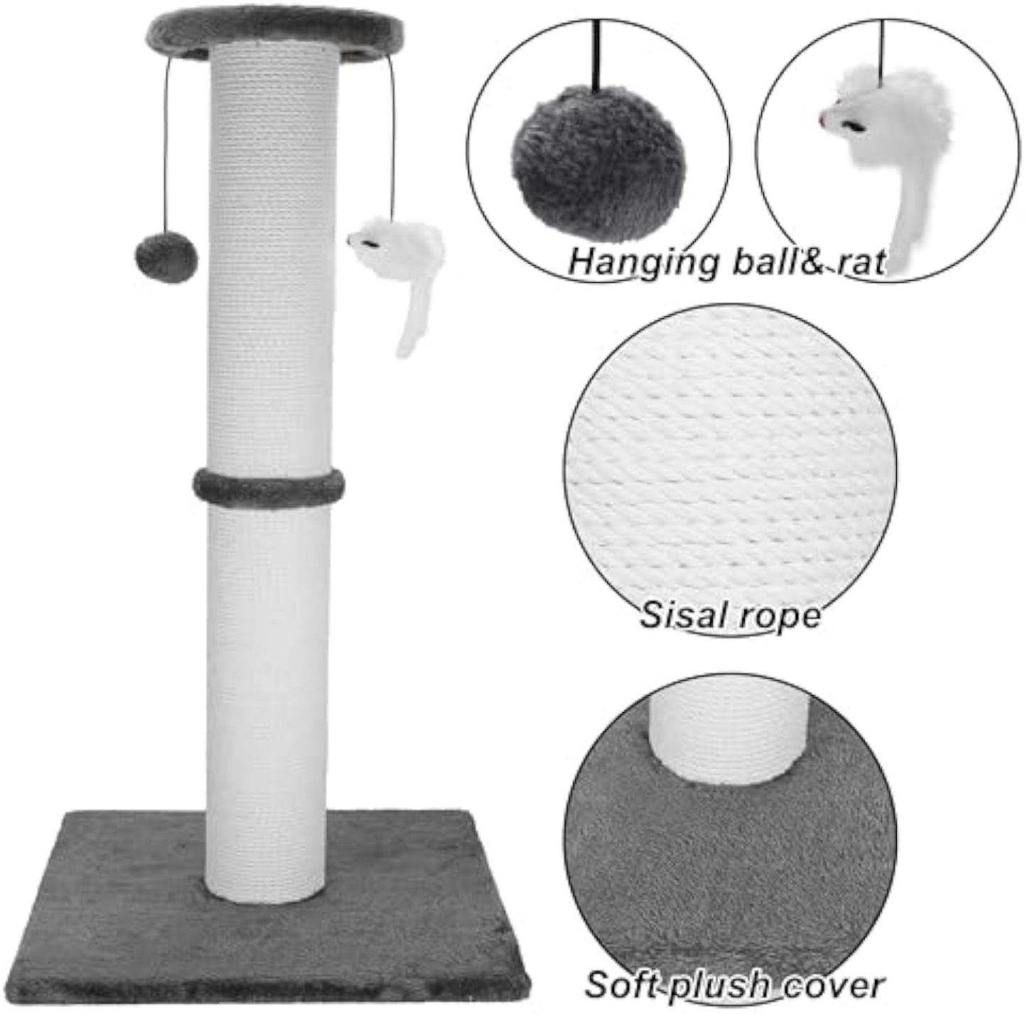 Cat Scratching Post 34 Inches 