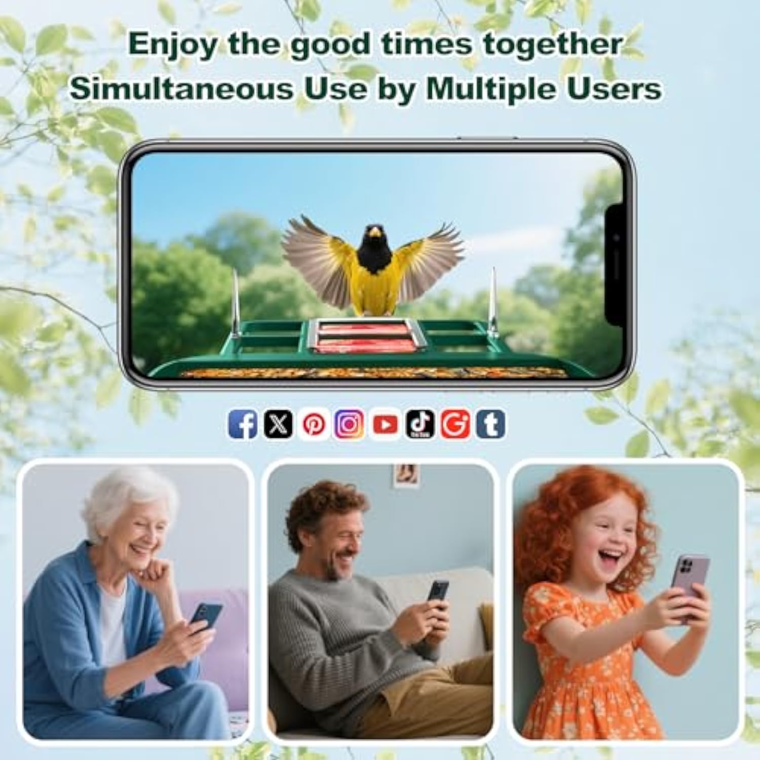 Bird Feeder with Camera