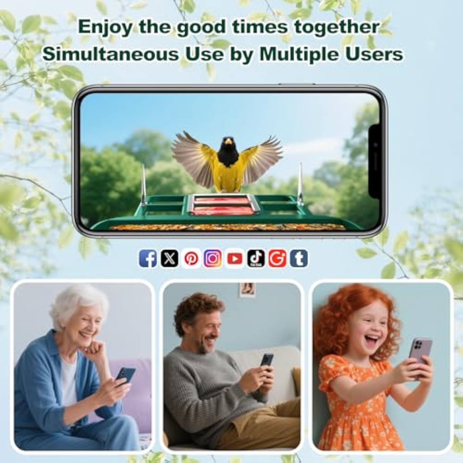 Bird Feeder with Camera