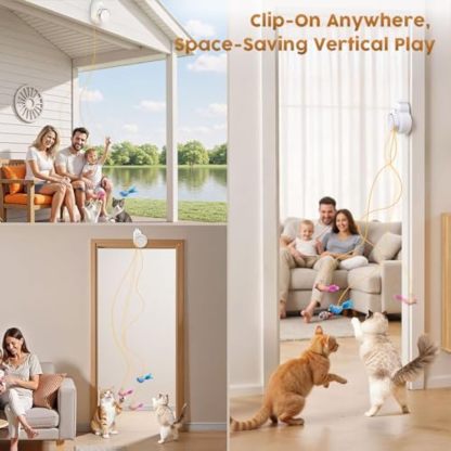 Interactive Cat Toys for Indoor Cats - Automatic Flying Bird