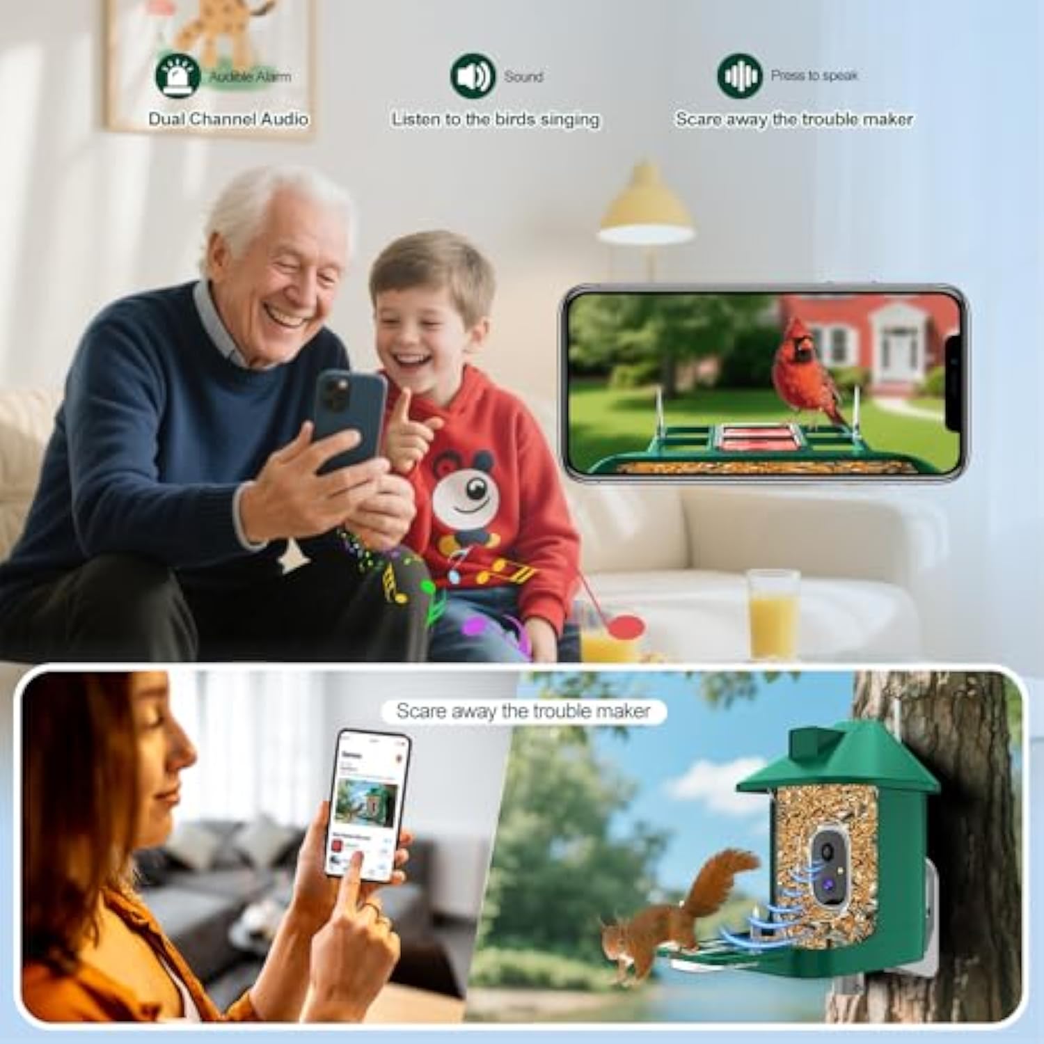 Bird Feeder with Camera