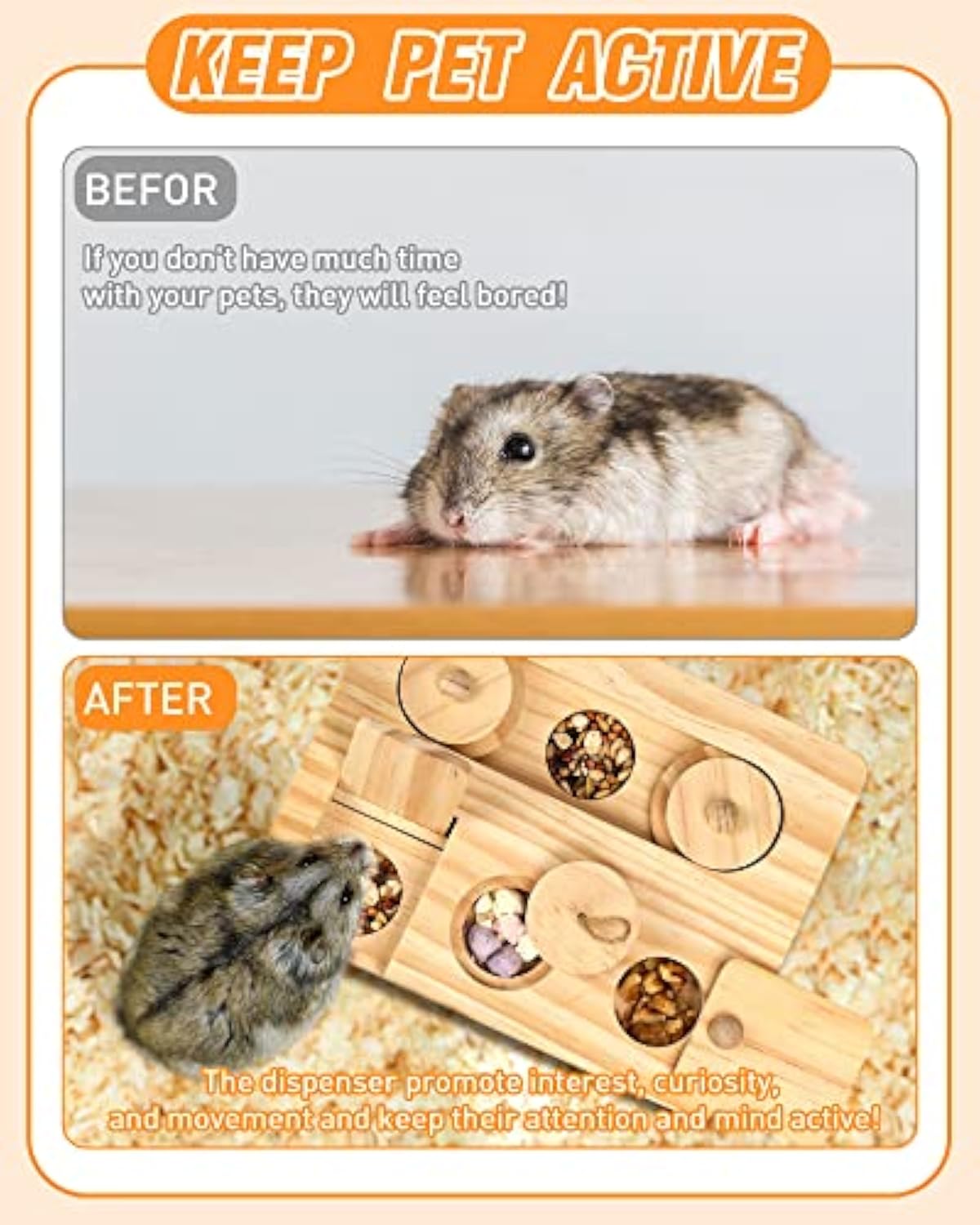 Guinea Pig Foraging Toys