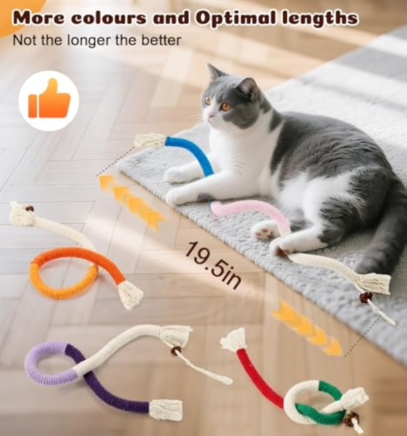 Cat Chew Ropes 4Pcs