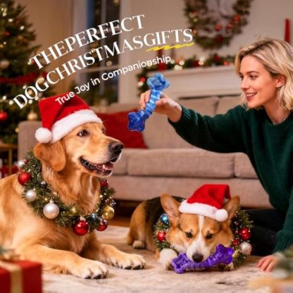 Indestructible Dog Toys for Aggressive Chewers: 2-Pack Tough Chew Toy for Large Dogs