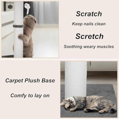 Cat Scratching Post 34 Inches 